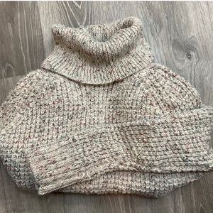 Free People chunky knit sweater